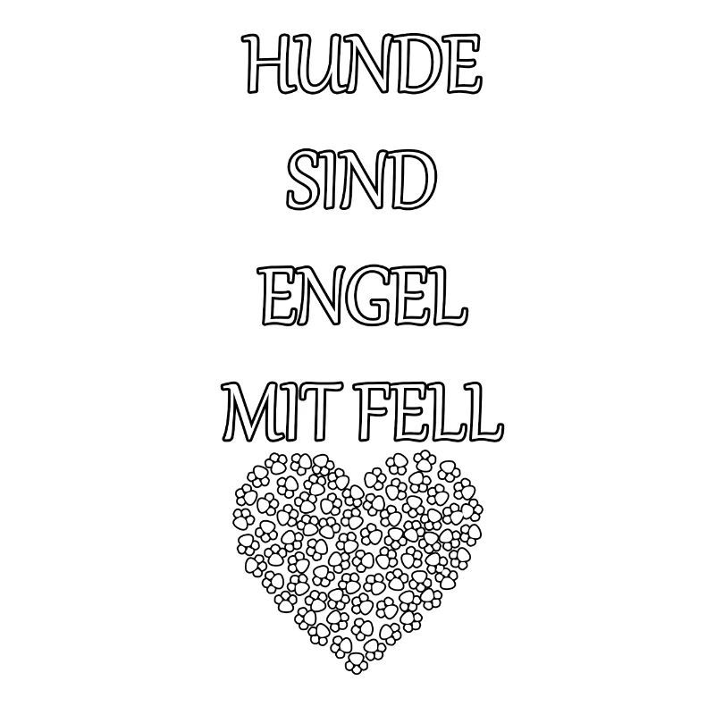 Hunde sind Engel mit Fell <3