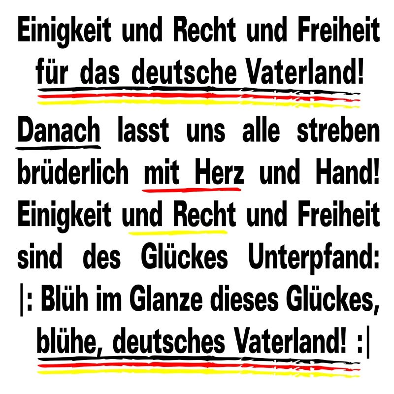 deutsche Hymne Text