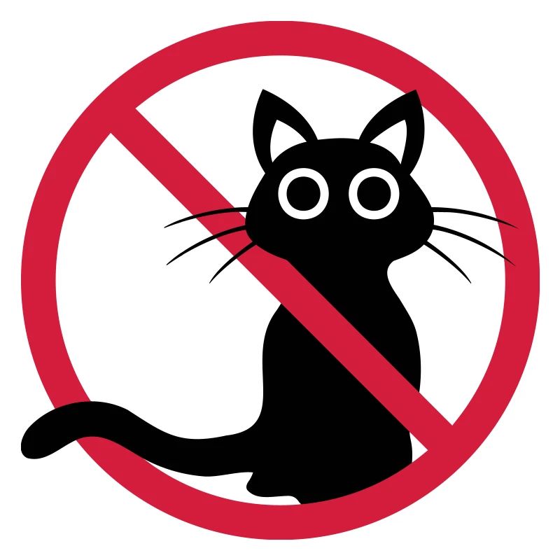 Schwarze Katze verboten
