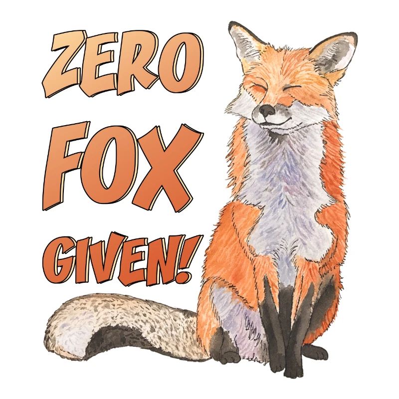 Zero Fox given No Fox given cute fox