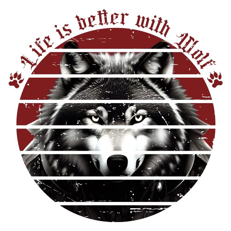 Life is better with wolves