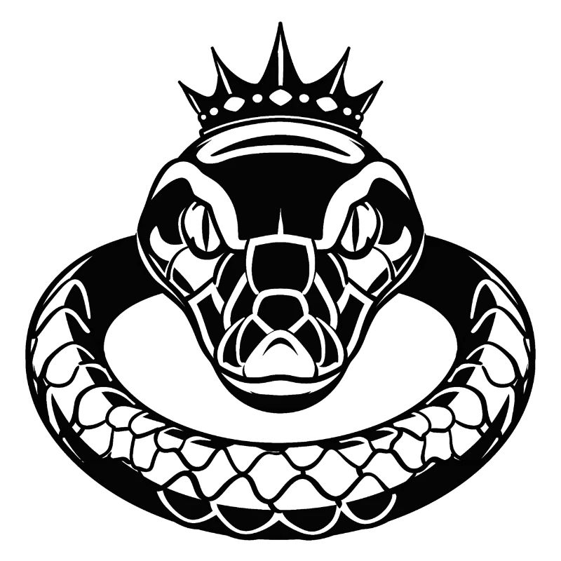 Eleganz der königlichen Python