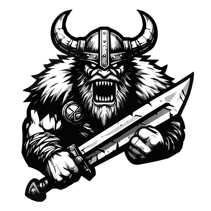 Mächtiger Wikingerkrieger Version 3