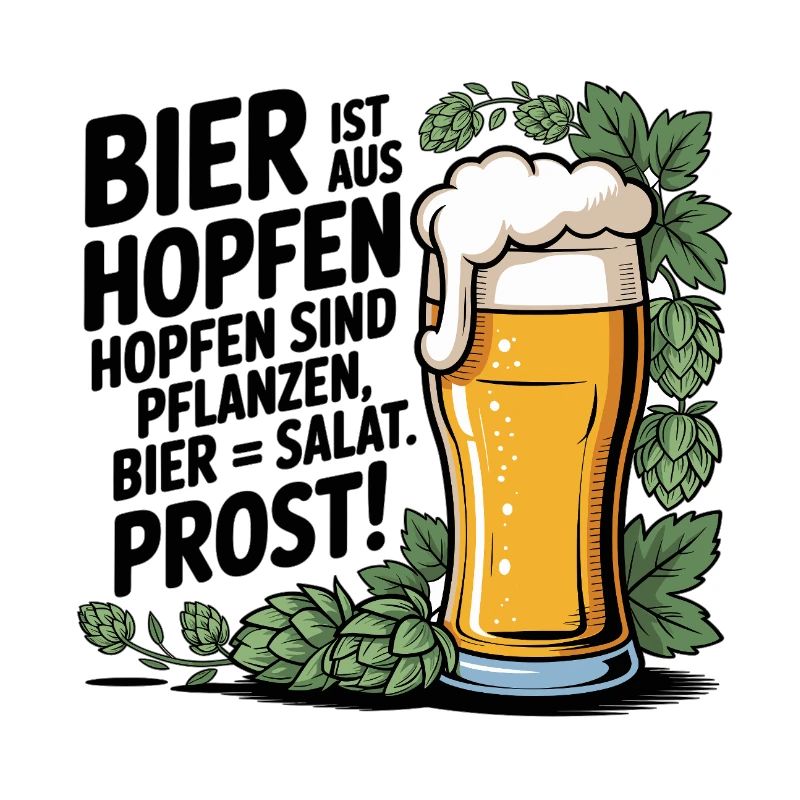 Bier = Salat