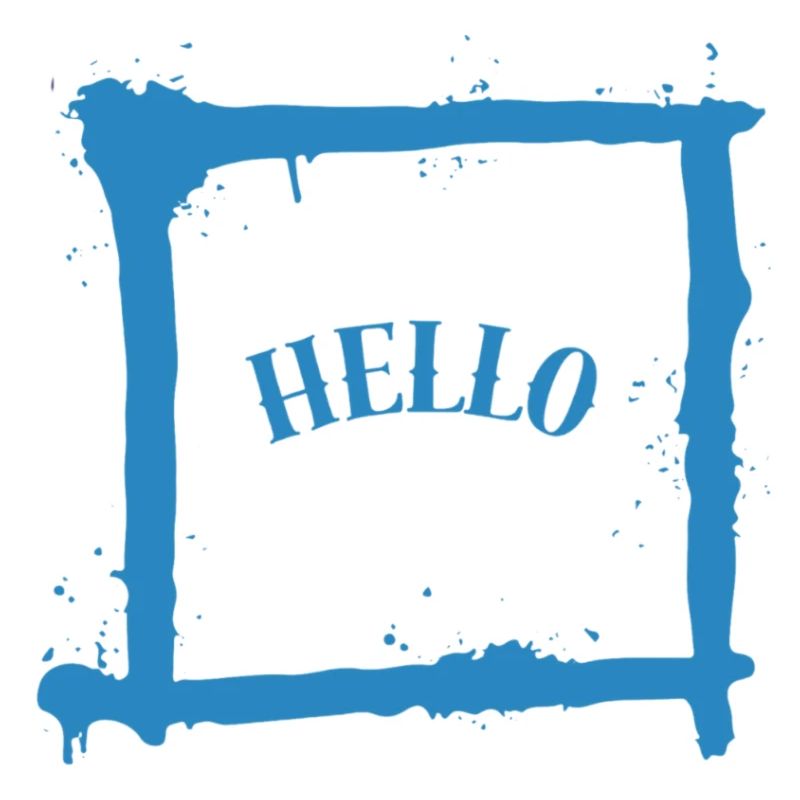 Minimalist Greeting