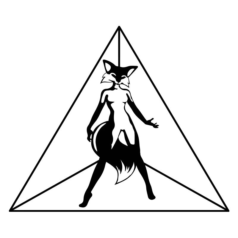 sexy fox in triangle