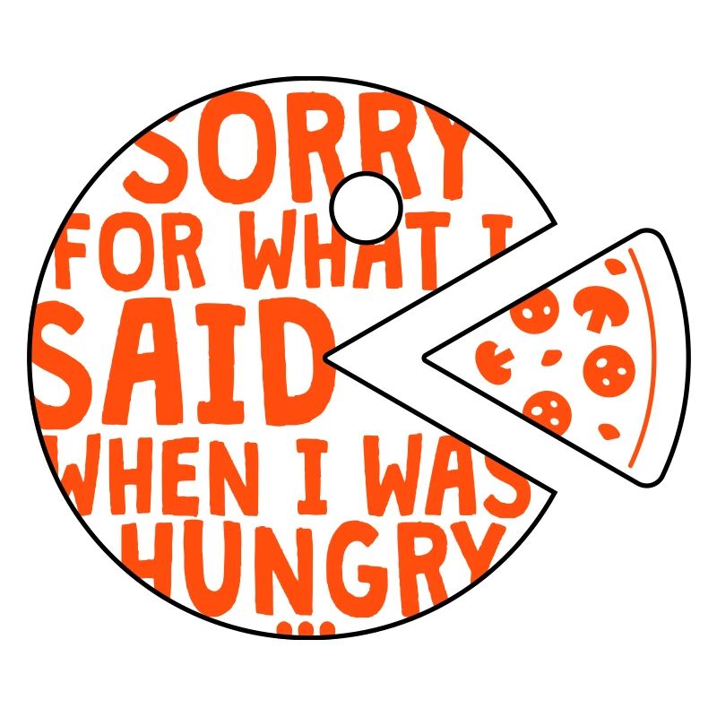 désolé pour ce que j’ai dit quand j’avais faim - 2 Couleurs