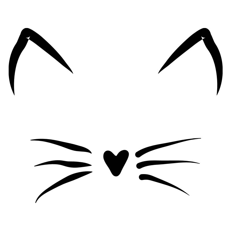 visage de chat