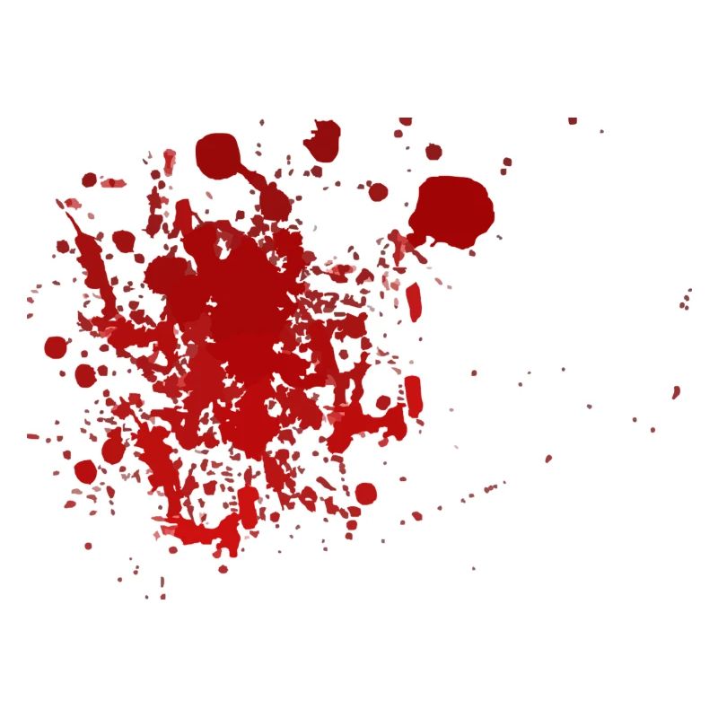 Blut Spritzer Splatter Halloween Blutspritzer