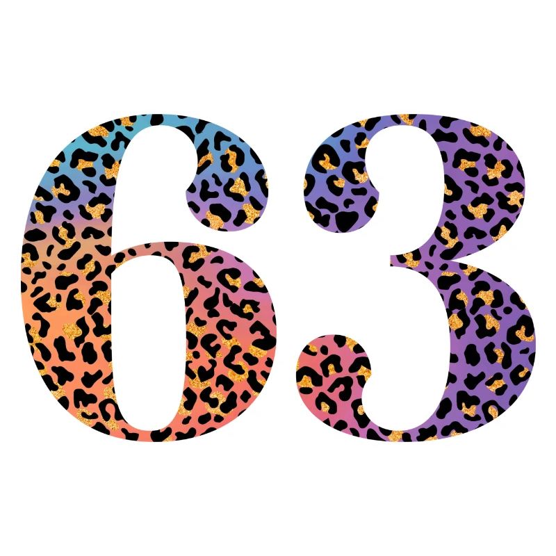 63rd Birthday Leopard