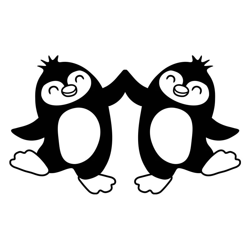 Bienvenue Penguins High Five