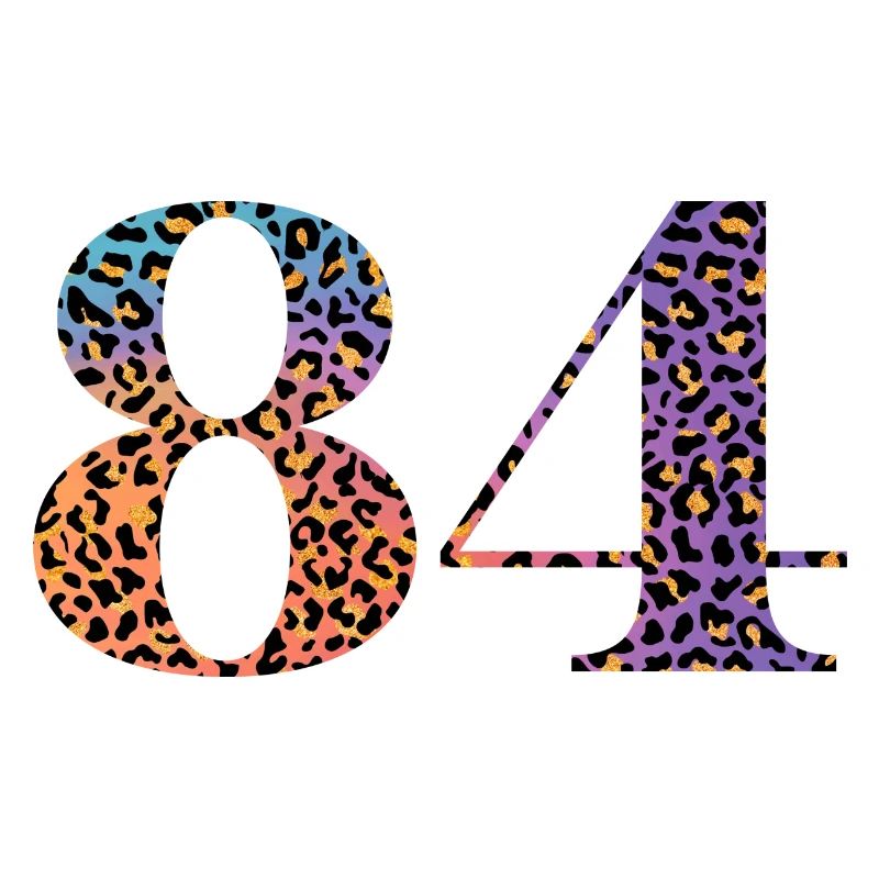 84th Birthday Leopard