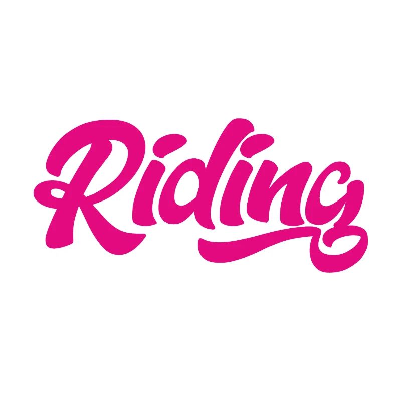 Riding - Reiten - Pferd - Pferde - Slogan - Spruch
