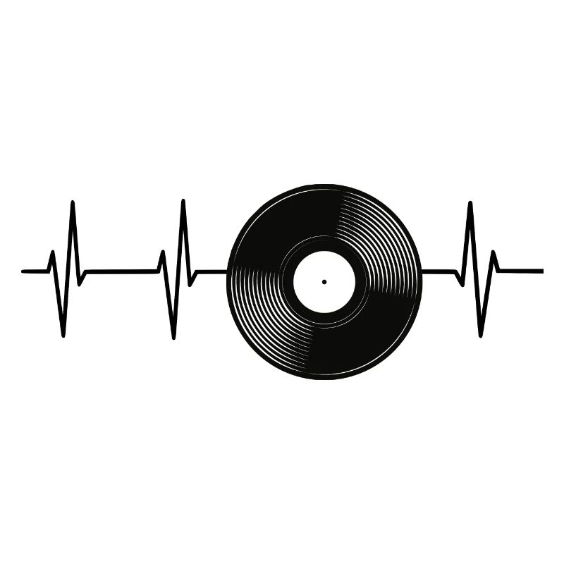 Herzfrequenz Schallplatte
