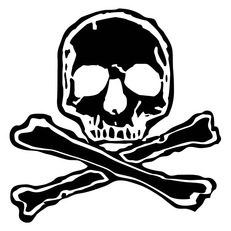 Totenkopf Skull Tattoo Bones Schädel Knochen Style