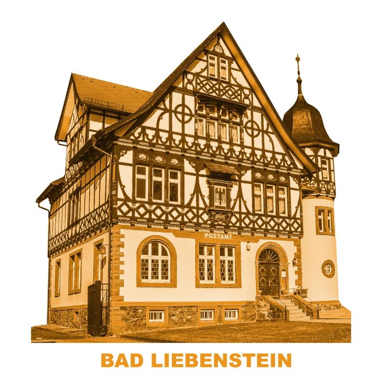 Bureau de poste de Bad Liebenstein Heilbad Thüringen