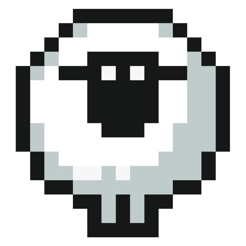 Pixel Sheep