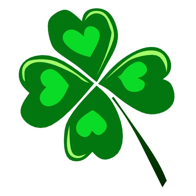 Trefle st. Patrick Herz 4 vier Blatt 2603 k