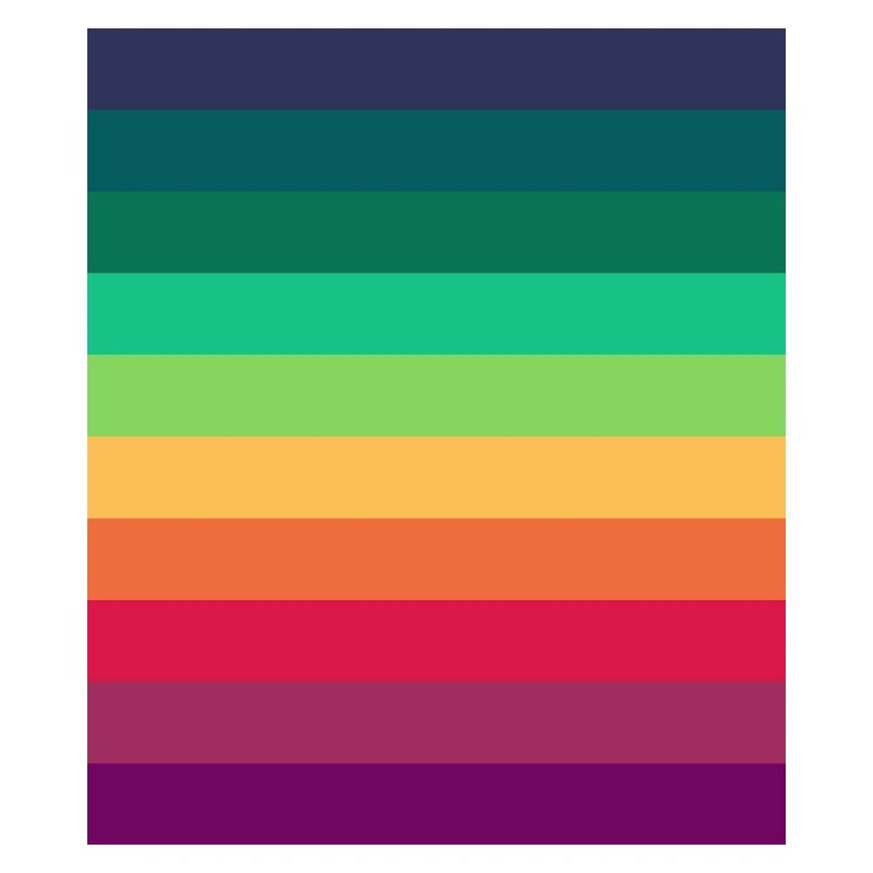 Regenbogen Fläche