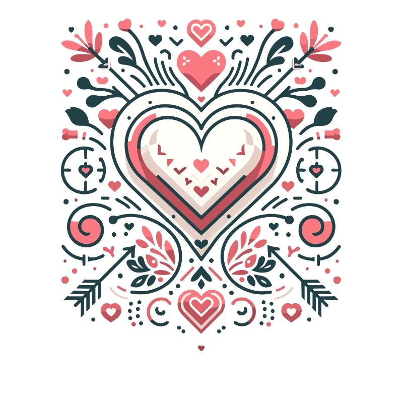 Heart Pattern Minimalist