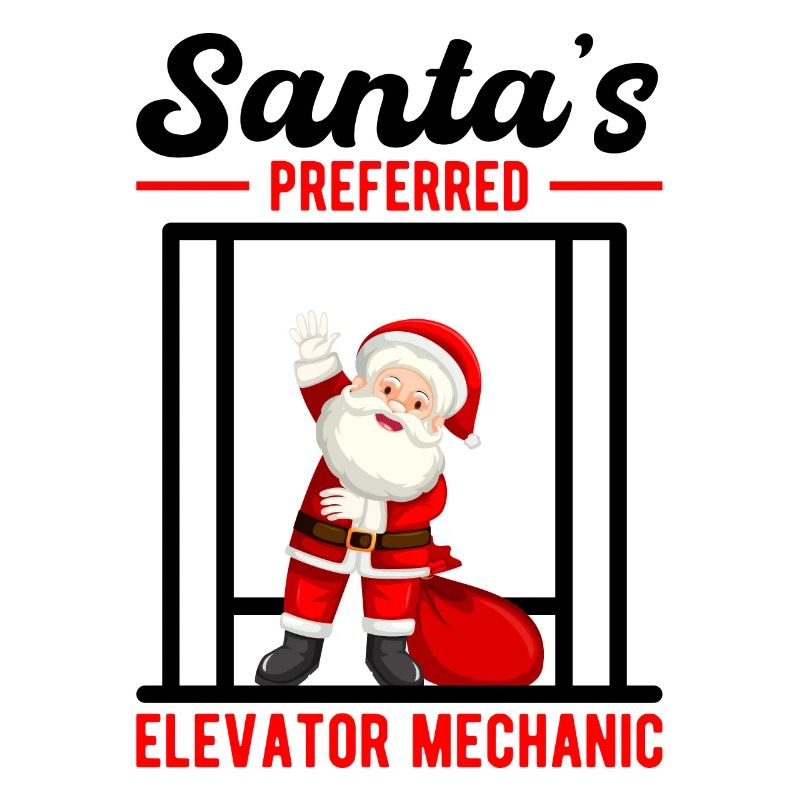 Santa´s Preferred Elevator Mechanic Gift Idea