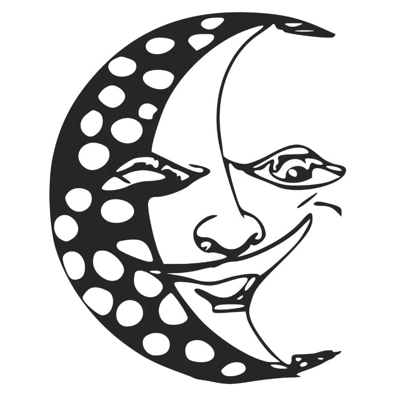 The moon has two faces