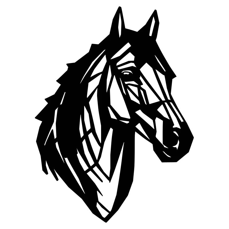 Cheval de conception - dessin vectoriel