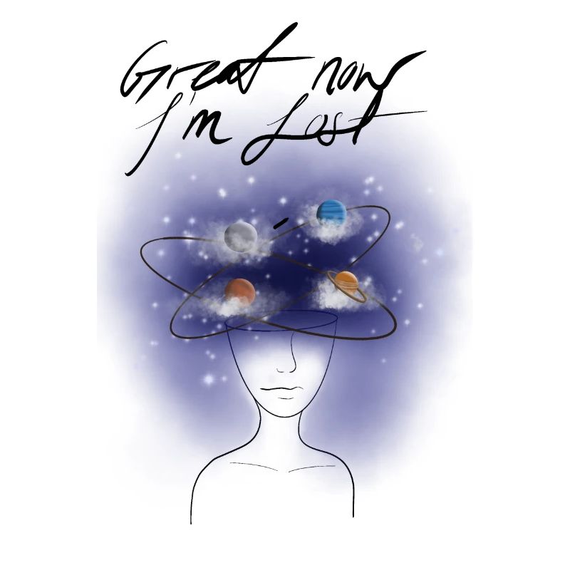 Perdu dans ses pensées