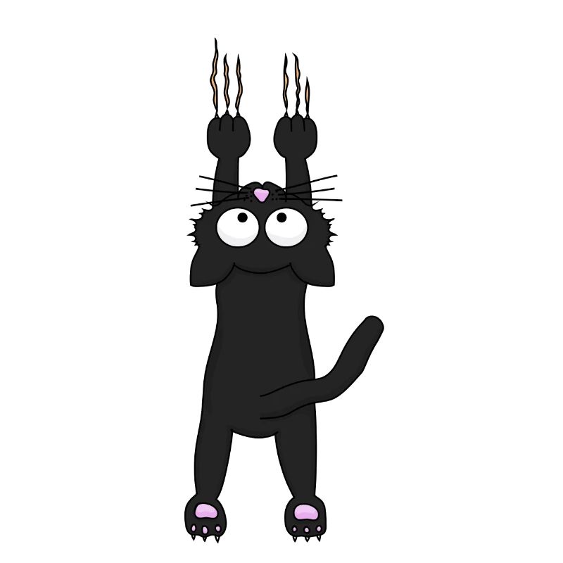 Schwarze Katze