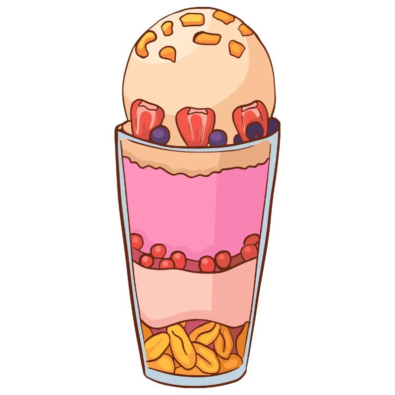 Eis Speiseeis Eiskrem Eiscreme Kugeleis Eisbecher