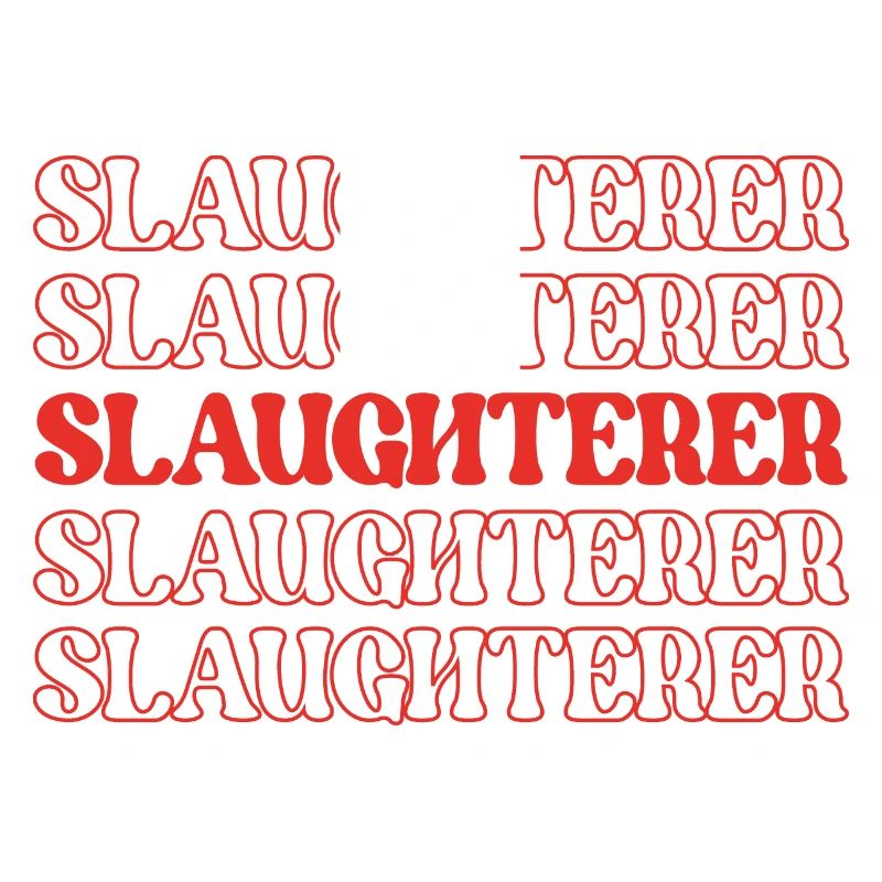 Slaughterer Butcher Meat Cutter Meat Processor