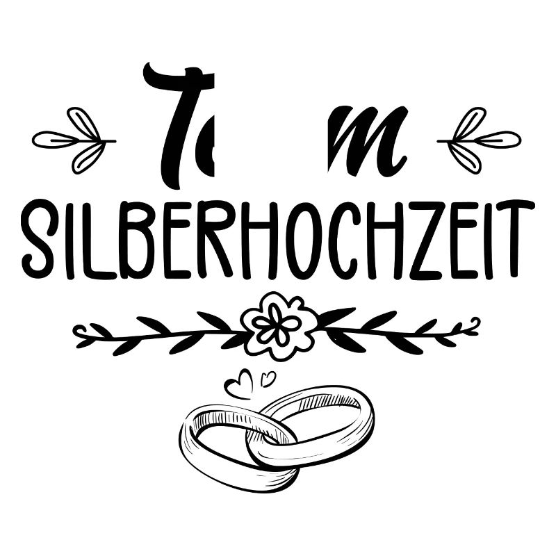25. Hochzeitstag Ehe 25 Jahre Ehe Geschenk