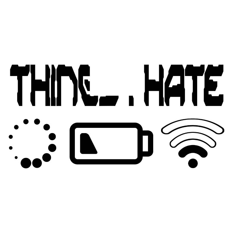 Things I Hate Programmer Outfit Gamer Fun Gift