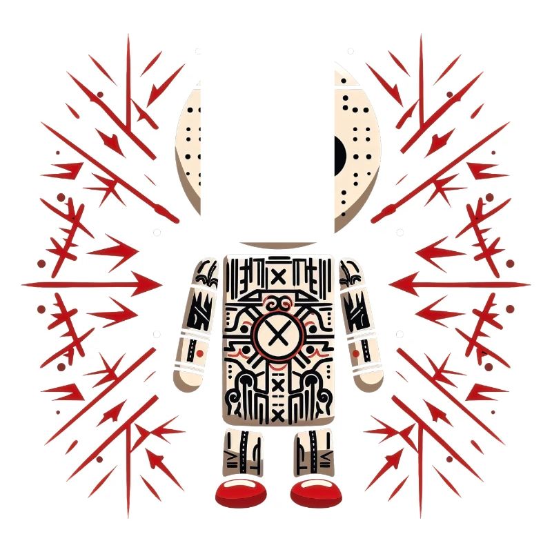 Stilvolle Mode Veränderung mit Voodoo Figur Design