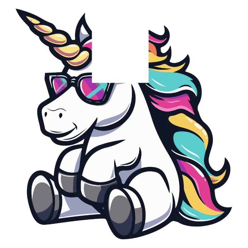 Einhorn Comic Cool