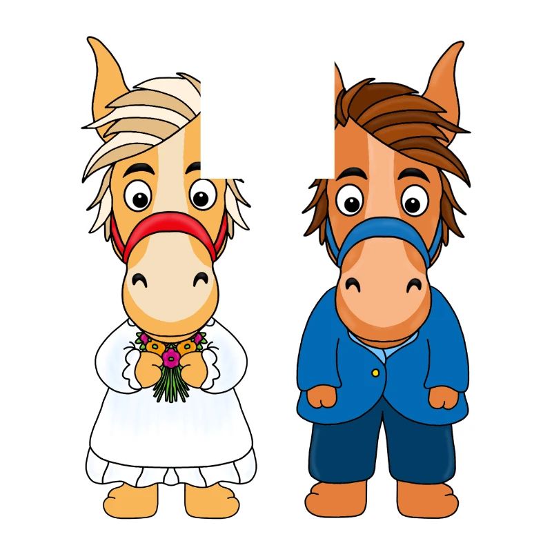PFERDE - HOCHZEIT