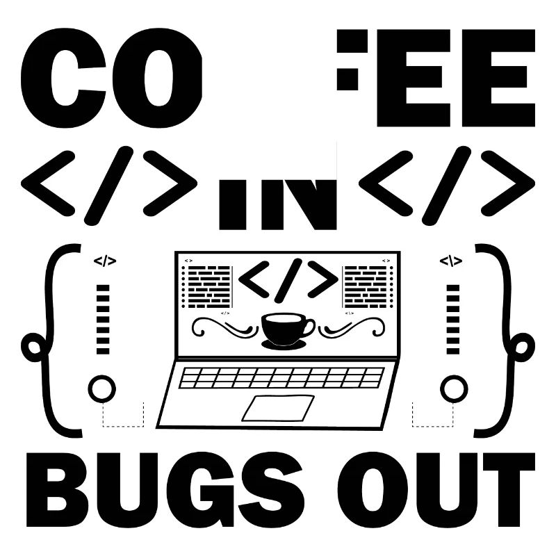 Café Codage Programmeur Codeur Développeur Nerd Coff