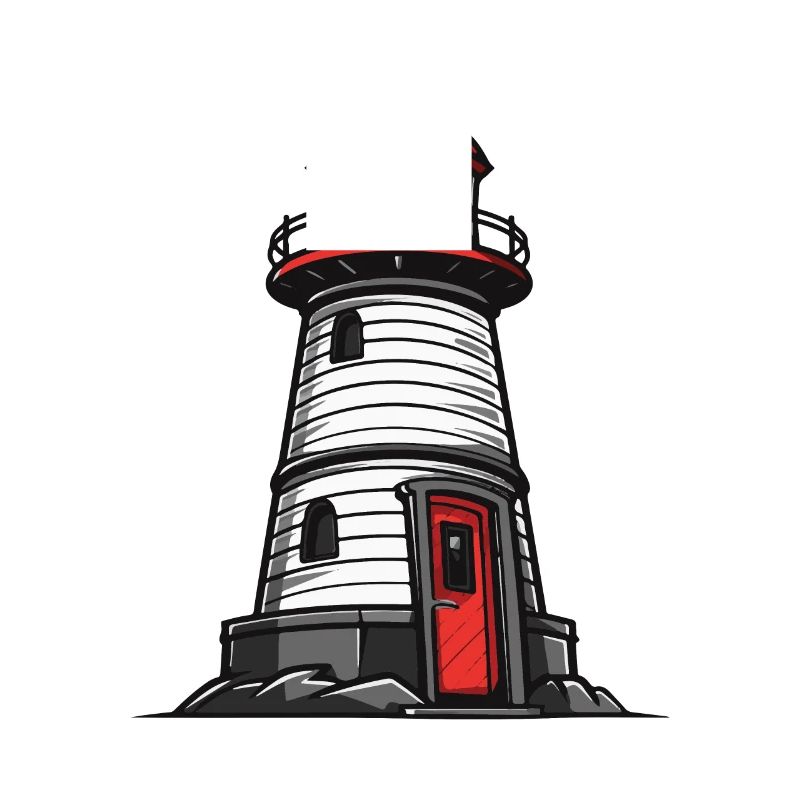 Leuchtturm Symbol