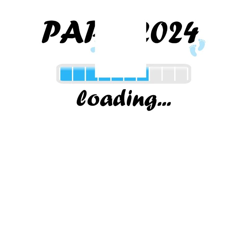 Papa 2024 Loading Vaterschaft Vater Werden Dad