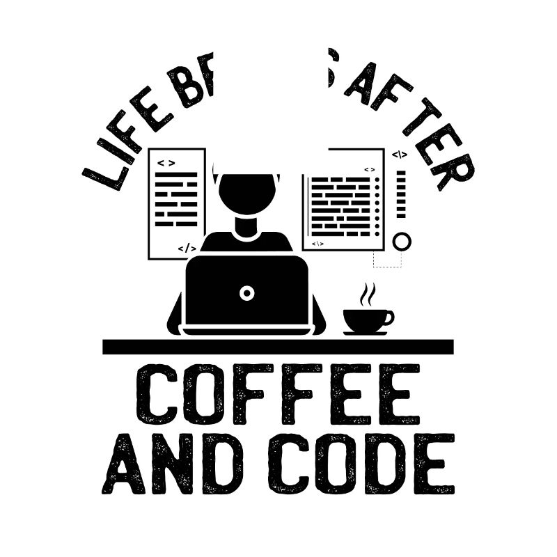 Café Codage Programmeur Codeur Développeur Nerd Coff