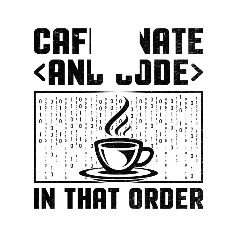 Café Codage Programmeur Codeur Développeur Nerd Coff