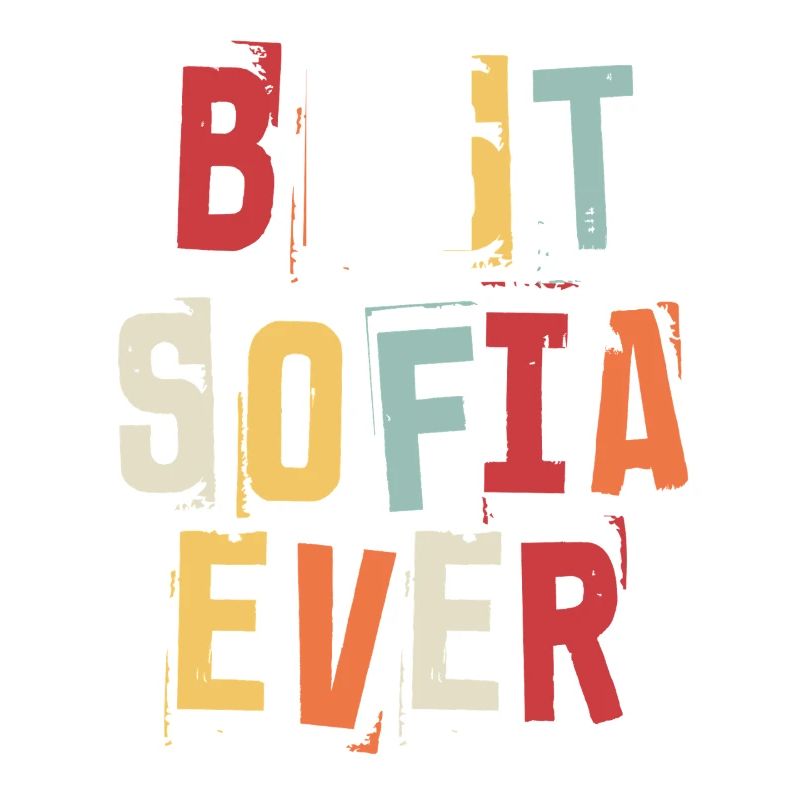 Best Sofia Ever Vorname Retro Text Geschenk