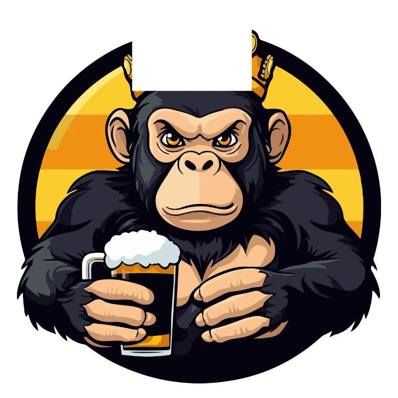 Affe Bier Comic