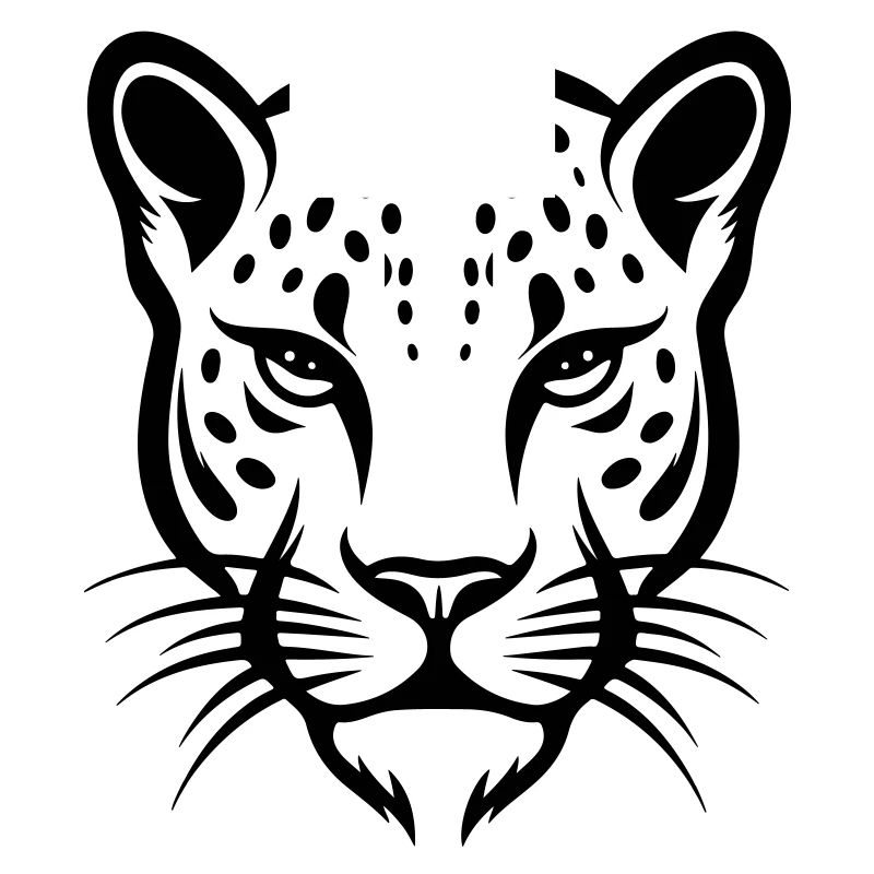 Tête de guépard