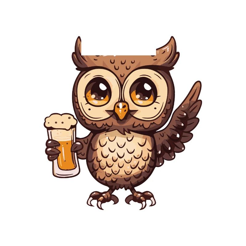 Eule Bier Comic Party