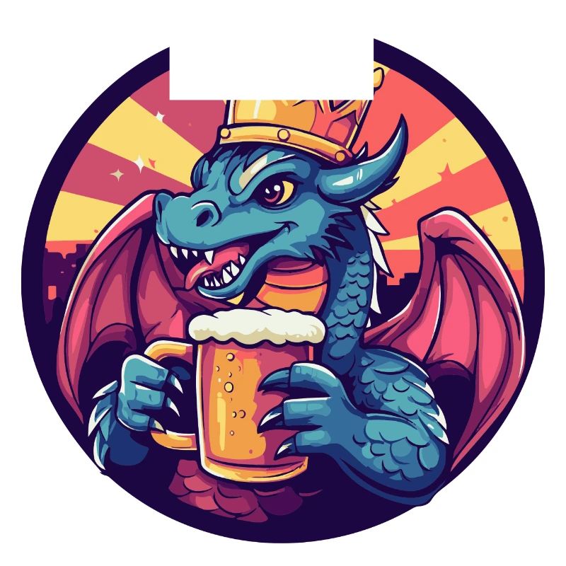 Drache Bier Comic