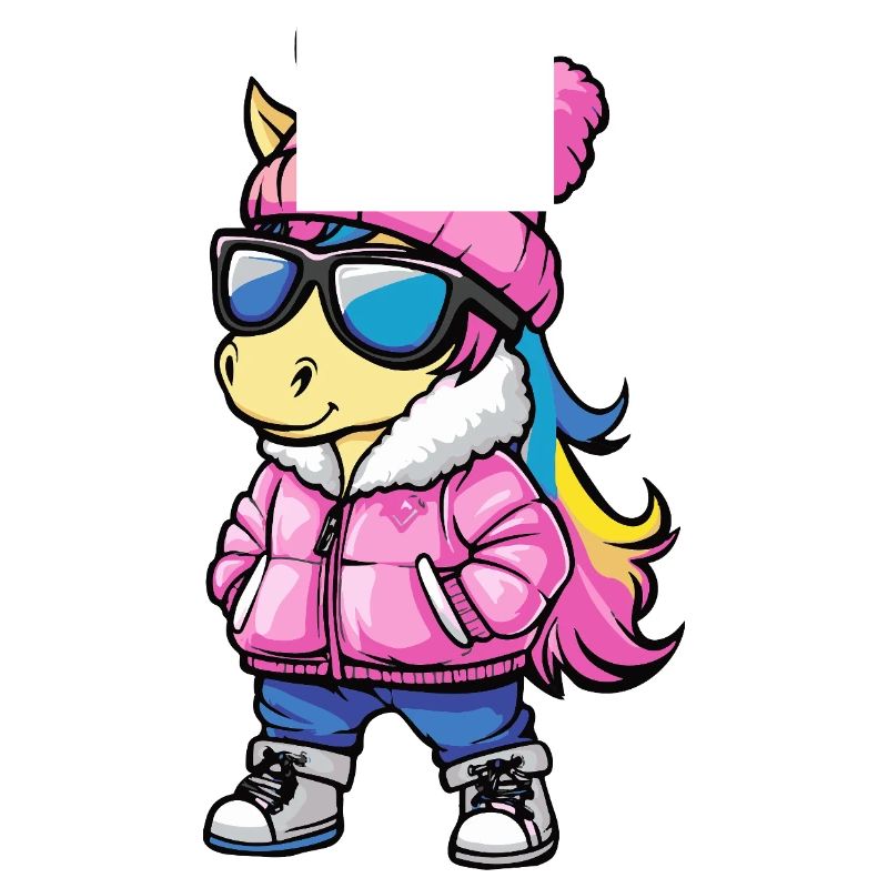 Einhorn Cool Comic
