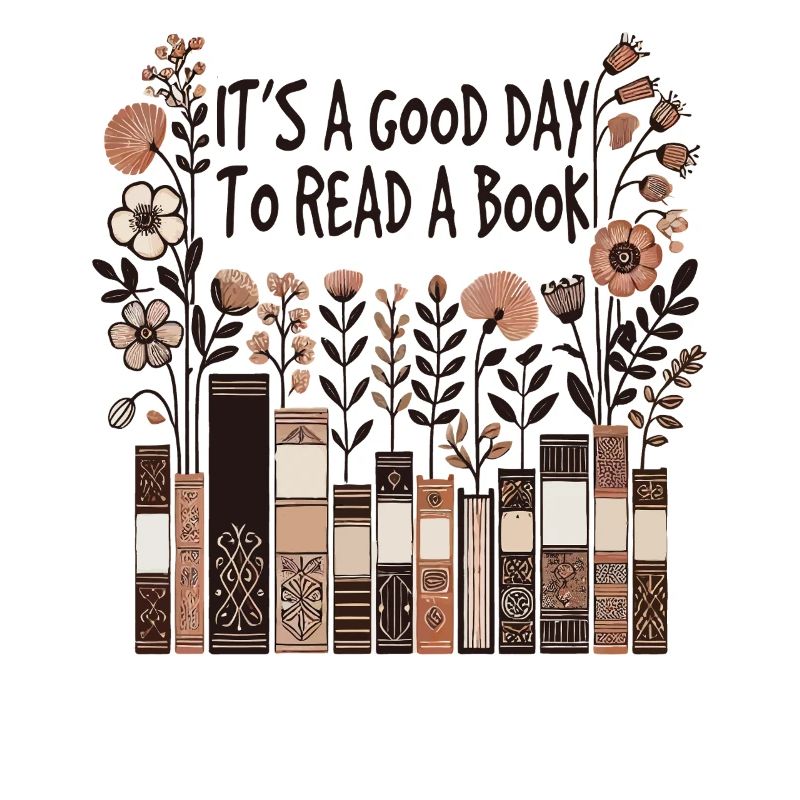 Bookworm Funny Book Saying Reading Is Therapy