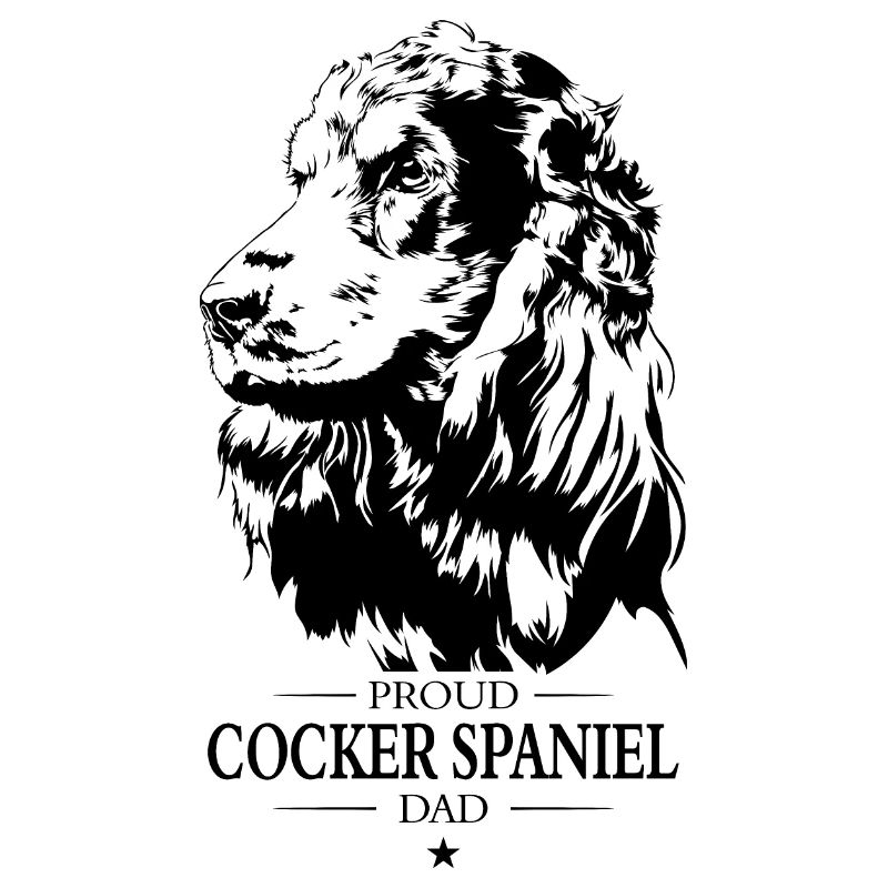 Cocker Spaniel Dad Dog Dog Wilsigns