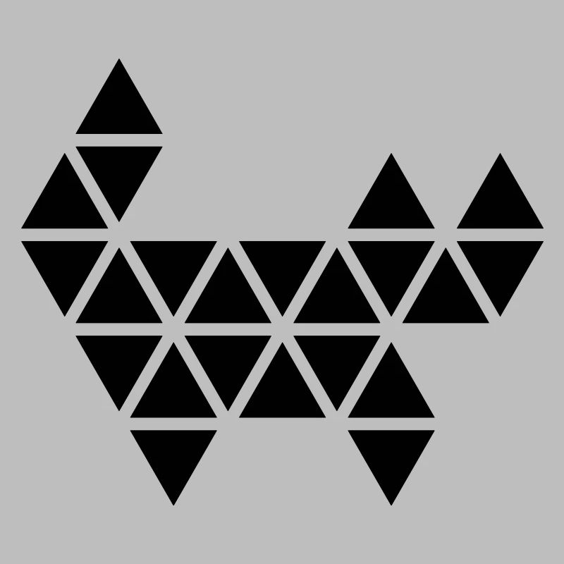 Triangle Katze